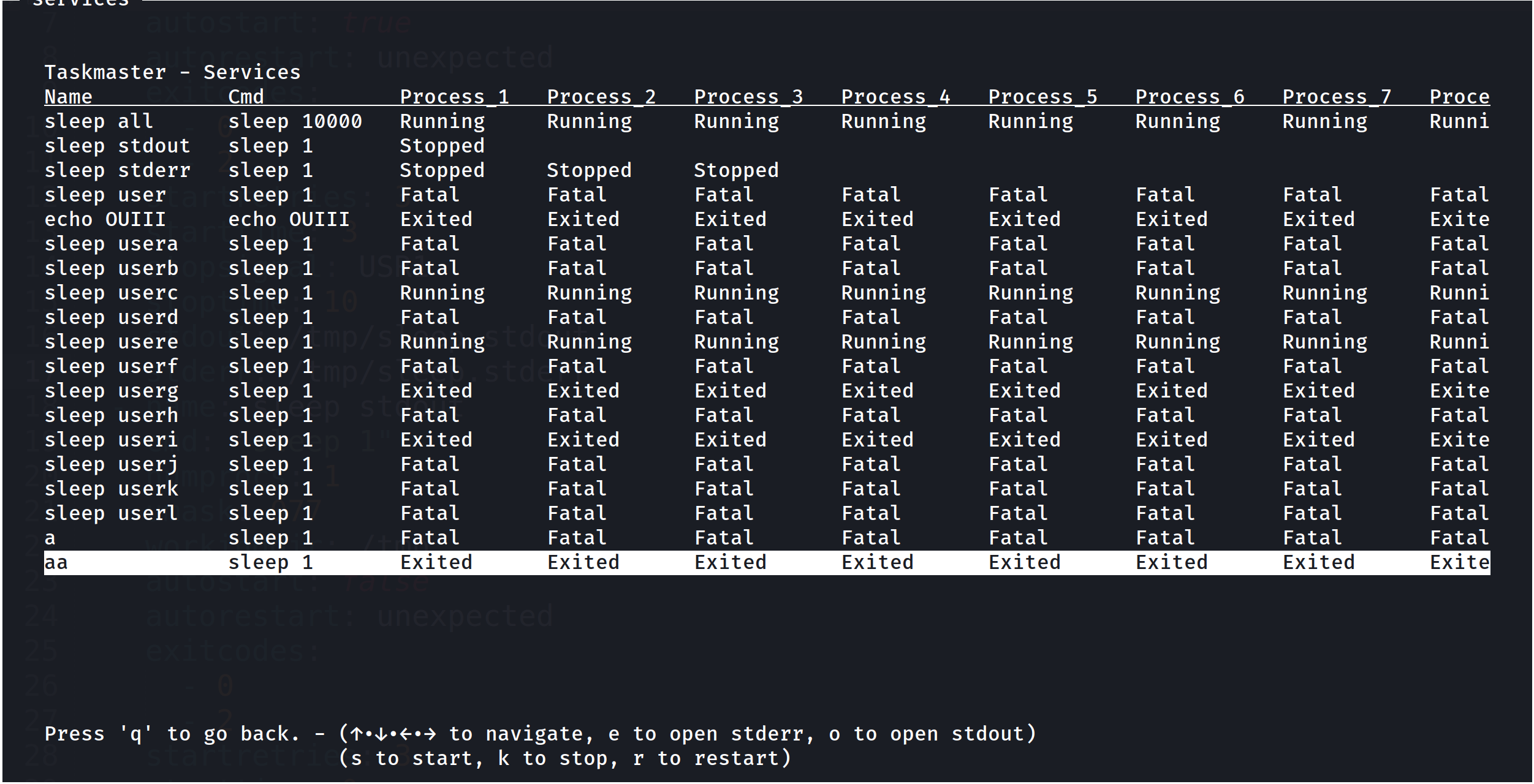 Projet 42 : Taskmaster